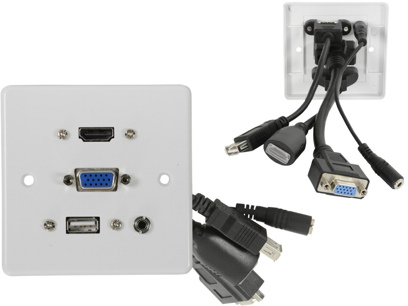 Vertx zsuvka HDMI, VGA, USB, audio