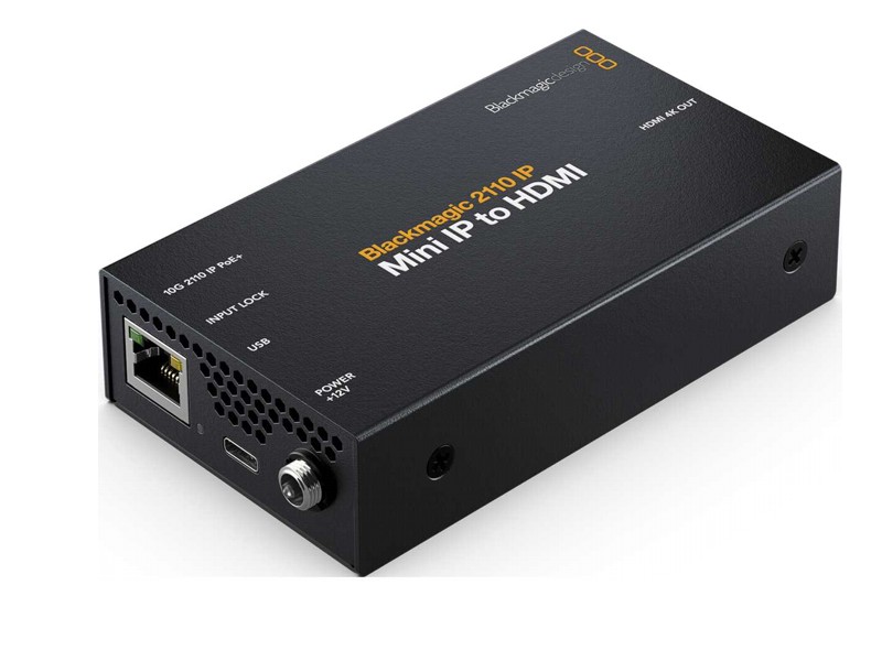 Blackmagic Design 2110 Mini IP to HDMI Blackmagic Design 2110 Mini IP to HDMI