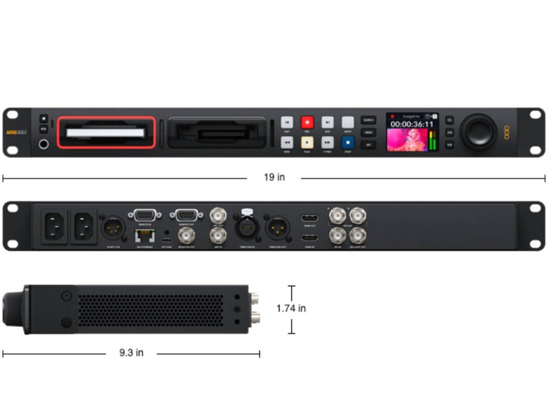 Blackmagic Design Hyperdeck Studio 4K PRO Blackmagic Design Hyperdeck Studio 4K PRO