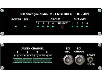 VS DS401 SDI Audio
